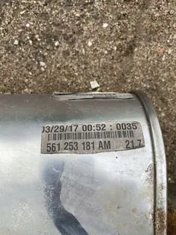 OEM 561253611E Silencieux complet VW Passat B8
