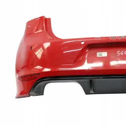 Volkswagen VW Golf 7 Pare-chocs Arrière R-Line Rouge Tornade - LY3D