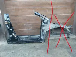 Toyota Prius IV Pilari A B Etu Oikea Kynnyspaneeli
