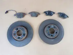 AUDI A5 A6 8T 8T0 Achterremschijven en -blokken