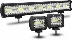 Barra de luz LED RIGIDON 8D, 51 cm, 420 W, OEM RD-02-8D-420-C+2x60C+LK003QB