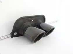 Buse d'échappement Porsche 911 992 GT3 OEM 64203260 Noire