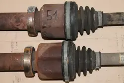 Rechter aandrijfas Volvo 1.6 D2