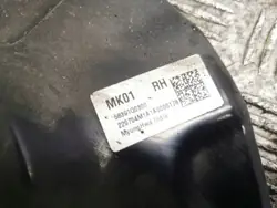 OEM 58391Q0300 Bakre bromssköld - Höger sida