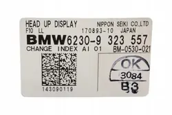 Écran HUD BMW OEM 62309323557 Côté Gauche F10 F11