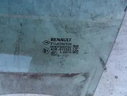Vidro Porta Dianteira Esquerda Renault Captur 2013-2019 OEM