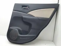 Rear Right Door Panel Upholstery Honda CR-V IV Beige Leather OEM