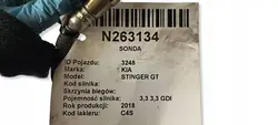 Sonde lambda OEM 0001811268 pour KIA Stinger 3.3 GDI