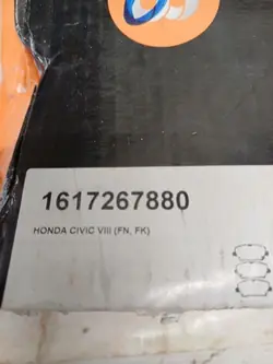 Jeu de plaquettes Eurorepar OEM 1617267880 - Freins à disque