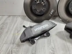 Jarrusatulat ja -levyt etu OEM Genesis Coupe 3.8 2013-16