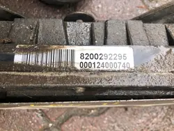 Mécanisme de frein à main RENAULT LAGUNA 2 8200292295