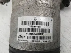 Amortecedor pneumático traseiro Volkswagen Touareg II 2015 7P6616019M