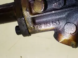 Gebrauchte Volkswagen OE 058115153 Ölpumpe