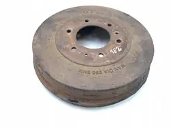 Tambor de freno trasero Ford OEM UH7429A13 - Usado