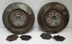 OEM A0004231712 Takaosan Jarrutlevyt & Palat Sarja