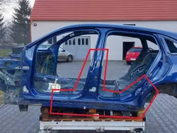 Pilier central gauche Mercedes EQC 400 W293 OEM MERCEDESEQCSŁPLP869