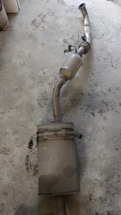 MERCEDES B W245 Silencieux Pot Catalyseur 2.0 CDI
