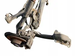 OEM OŚ BELKA ZAWIESZENIA TYŁ TARCZE VW SHARAN II 7N