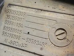 Opel OE 55353306 Ölwanne