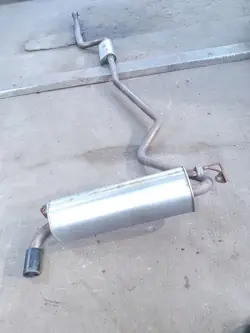 BMW OE Uitlaatdemper OEM 7616703 - Gebruikt