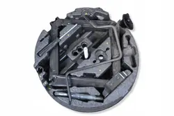 Inserção de gancho de reboque Opel Astra H OEM BJF895 - 15 Polegadas