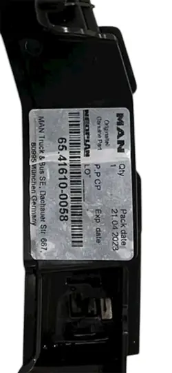 VOLKSWAGEN CRAFTER 7C0 Deslizamento de Para-choque Esquerdo Frontal 7C0807178A