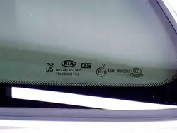 Vänster bakruta OEM 87810A4100 Kia Carens IV