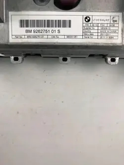 Écran de navigation BMW OEM 9262751 pour Série 1 F20