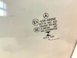 Vidro dianteiro esquerdo OEM LORK-2148-26765 Mercedes CLA