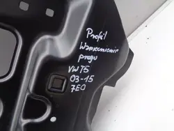 Perfil de refuerzo de umbral de bastidor derecho VW T5 03-15