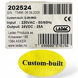 Begagnad Volvo-generator OEM 202524 - Direkt passning