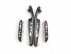 Revestimento Portas OEM Preto Cubo Carbono BMW E46 Coupé