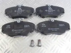 Pastilhas de travão dianteiras OEM 9192124 Opel Omega B