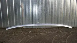Cadre Chrome OEM 1076701116 Vitre Arrière Mercedes R107