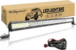 Barre LED 24" 216W OEM YY-09-7D-24IN-216-C+2XBK030+LK002-YZ