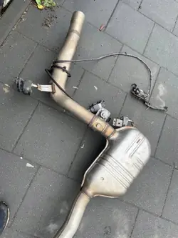 Audi A4 B9 Lift 2.0TDI Avgassdämpare OEM 8W0253411AH