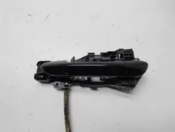 Poignée de porte arrière gauche VW Passat B6 B7 noire OEM