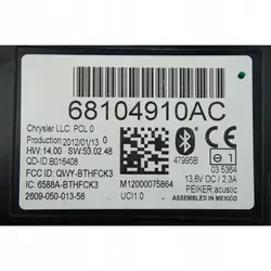 Chrysler Bluetooth-modul OEM 68104910AC - Begagnad