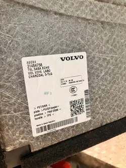 OEM 31484758 Prateleira de porta-malas para Volvo XC40 2017-