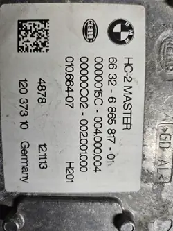 BMW OEM 6865817-01 Kaistanvaihtoavustimen pääyksikkö