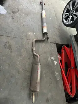 Opel OE Auspufftopf für Meriva B 1.4 Turbo