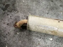 Silenciador central escape BMW E21 - Peça OEM