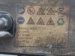 Batería Mercedes EQC OEM A2933407700 80Ah Usada