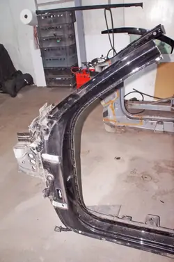 UW367 Volvo XC40 T3 Fram Vänster A-stolpe Begagnad