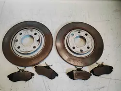 TARCZE OEM Bromsskivor & Belägg Framaxel Citroen C3