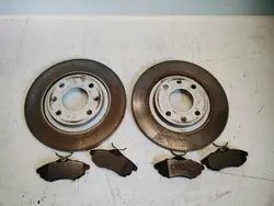 TARCZE OEM Jarrulevyt & Palat Etuakseli Citroen C3