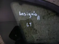 OEM Szyba karoseryjna lewa tył Opel Insignia A