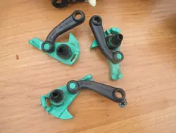 Grüner Ansaugklappenhebel BMW F10 F30 F15 F25 N57 3.0 D