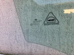 Vidro Porta Dianteira Direita OEM SZYBA DRZWI PRZÓD PRAWA