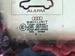 Seitenheckglas links OEM 17155189126 Audi A4 B6 Limousine
